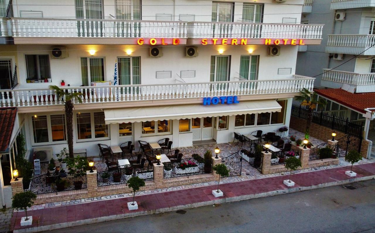 Gold Stern Hotell Paralía Eksteriør bilde