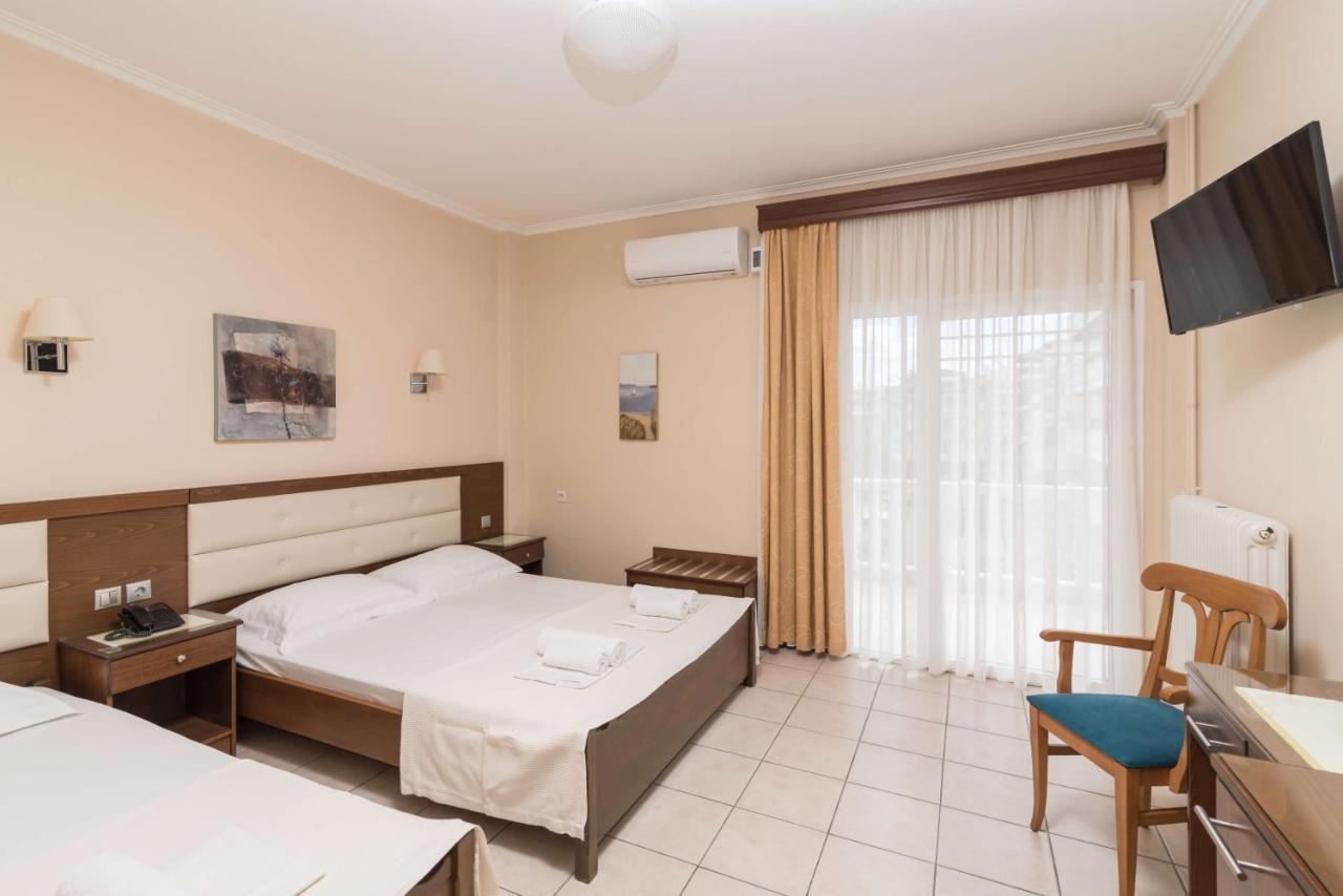Gold Stern Hotell Paralía Eksteriør bilde